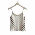 Top perla à pois